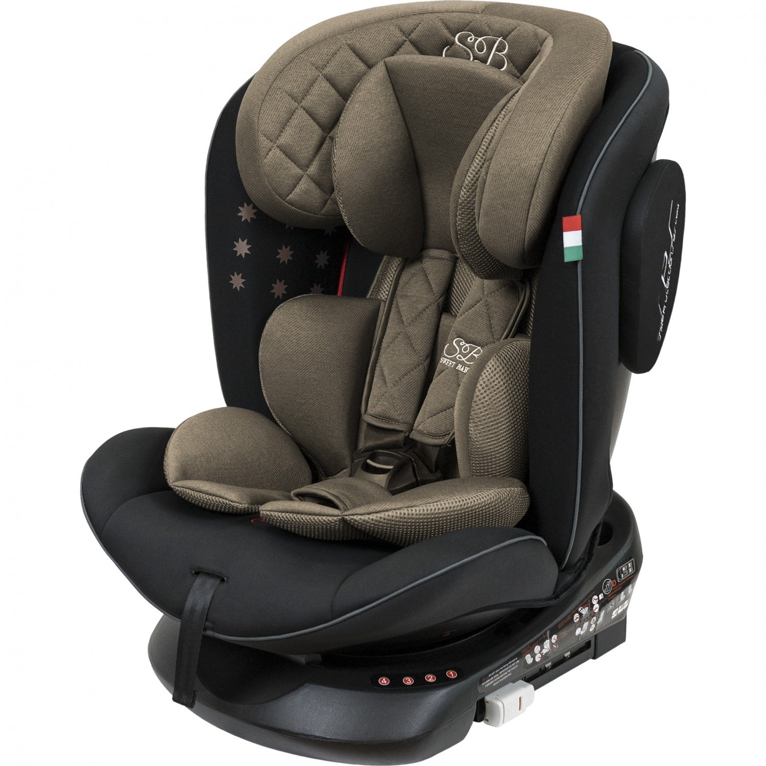 Детское кресло capella 9 36 sps isofix