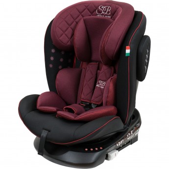 Автокресло группа 0123 (0-36) SWEET BABY CROSSTOUR 360 SPS ISOFIX Wine / Black