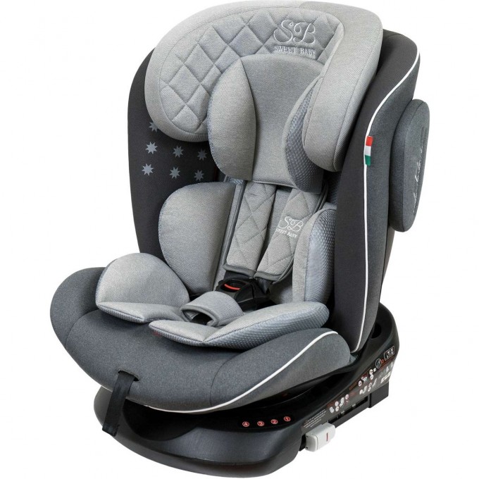 Автокресло поворотное группа 0123 (0-36) SWEET BABY RANGER 360 ISOFIX Black/Blue 426948