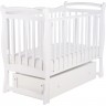 Детская кроватка SWEET BABY DOLCE VITA Bianco (белый) с маятником 376903
