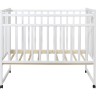 Детская кроватка SWEET BABY MINI MIO Bianco (белый) колесо-качалка 426688