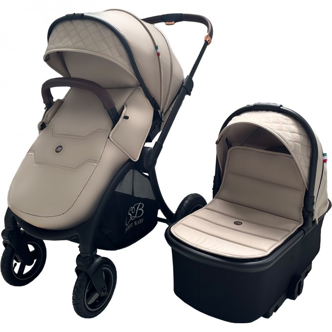 Коляска 2в1 SWEET BABY CUPOLA Beige Neo 426749