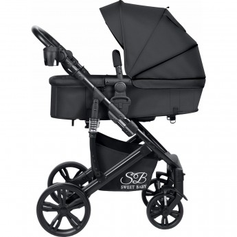 Коляска-трансформер 2в1 SWEET BABY COMFORT Black Black