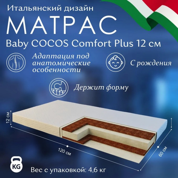 матрас с cocos baby sweet