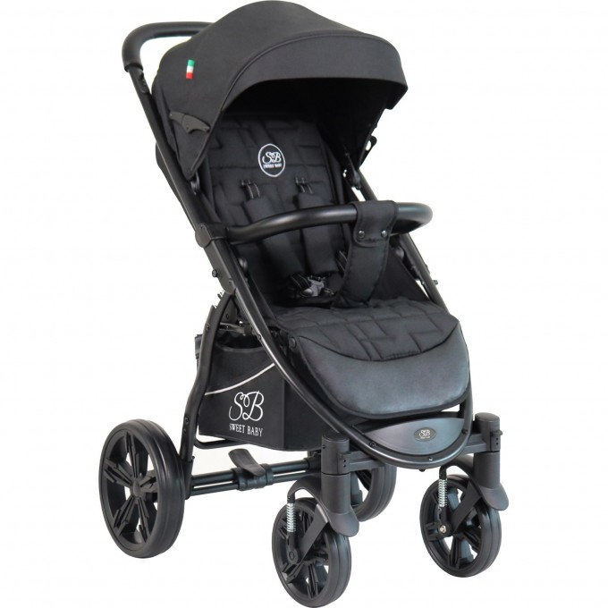 Прогулочная коляска SWEET BABY CARISMA Black 426632