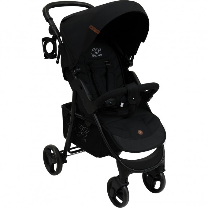 Прогулочная коляска SWEET BABY RAPIDO Black 426668