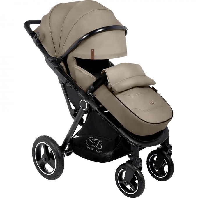 Прогулочная коляска SWEET BABY SUBURBAN COMPATTO Beige (Air) 426721